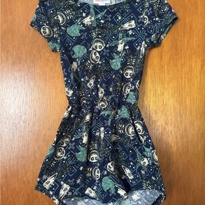 Lularoe Nightmare Before Christmas toddler Dress
